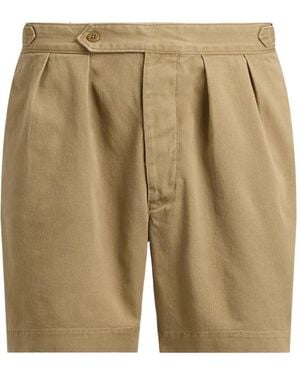 Polo Ralph Lauren Pleated Shorts - Natural