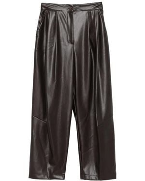 Dixie Pantaloni Con Pieghe - Grigio