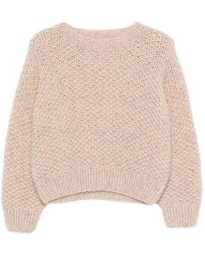 Maiami Jersey con cuello redondo - Neutro