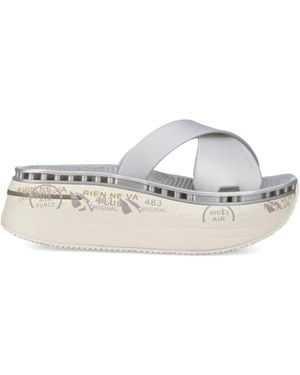Premiata Moura Slides - White