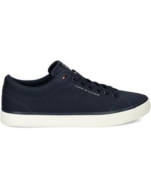 Tommy Hilfiger Sneakers Con Logo - Blu