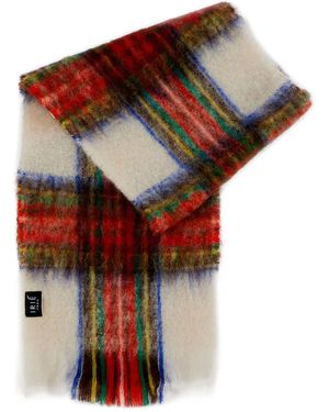 Irie Plaid Scarf - Red