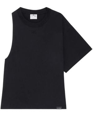 Courreges Scuba T-Shirt - Black