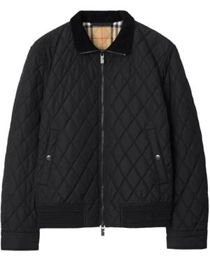 Burberry Quilted Nylon Jacket - Black