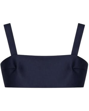 Martinmartin Billie Cropped Top - Blue