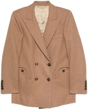 Blazé Milano 'Cholita' Double-Breasted - Natural