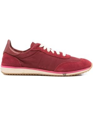 Patrizia Pepe スエードパネル スニーカー - レッド
