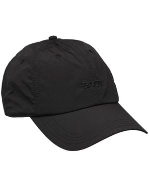 BOSS Derrel-N Embroidered Adjustable Cap - Black
