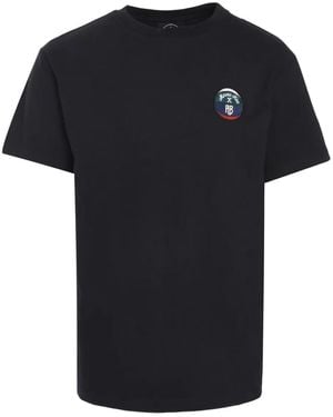 Mauna Kea T-Shirt mit Logo-Stickerei - Schwarz