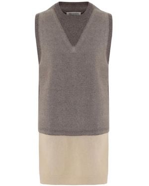Maison Margiela Sleeveless Top - Grey