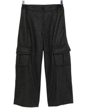 Comme des Garçons Cargo Tapered Pants - Black
