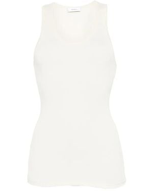 Wardrobe NYC Ribbed Tank Top - White