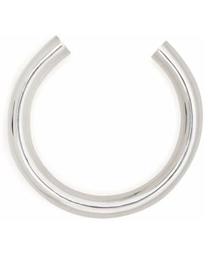 Uncommon Matters Tubullar Chunky Necklace - White