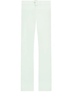 Courreges Buckled Trousers - White