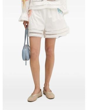 Never Fully Dressed Dreamer Ellie Shorts - White