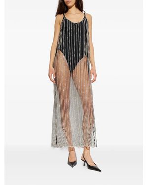 Gestuz Beaded Dress - White