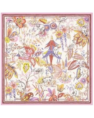 Inoui Edition Inoui Floral-Print Scarf - Pink