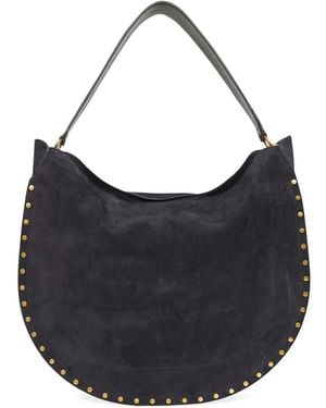 Isabel Marant Suede Shoulder Bag - Black