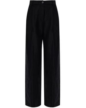 Paul Smith Pleated Pants - Black