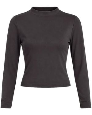 Guess Elyana Long-Sleeve Top - Black