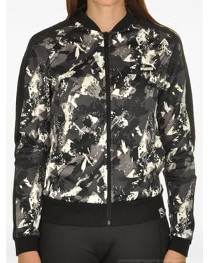 PUMA All-Over Print Track Jacket - Black