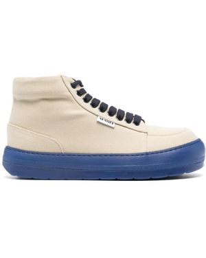 Sunnei Dreamy High-Top Trainers - Blue