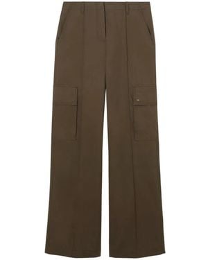 Burberry Pantalon À Poches Cargo - Natural