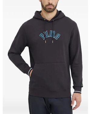 PUMA Sudadera Classics Play Paris Con Capucha - Azul