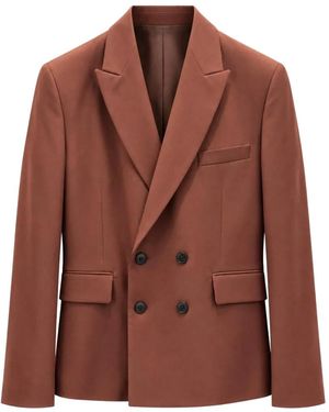 Costumein Mel Dallas Double-Breasted Blazer - Brown