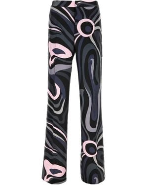 PUCCI Broek Met Print - Zwart