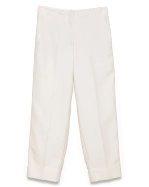 Akris Hose mit konischem Bein - Weiß