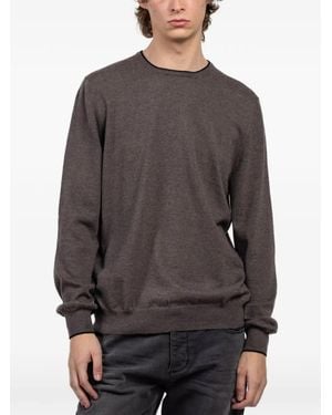 Gran Sasso Crew-Neck Jumper - Grey