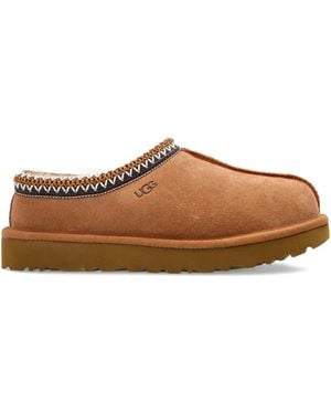 UGG Braided-trim Sheepskin Boots - ブラウン