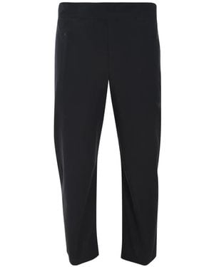 Marané Pantaloni El Adios Con Vita Elasticizzata - Nero