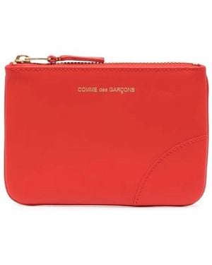 Comme des Garçons Portefeuille Classic En Cuir - Red