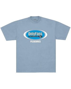 Pleasures Onlyfans Communications T-Shirt - Blue