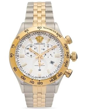 Versace Hellenyium Chrono 43Mm - Metallic