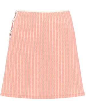 Eres Minifalda Poolside A Rayas - Rosa