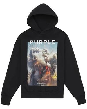 Purple Brand Explosion Hoodie - Schwarz