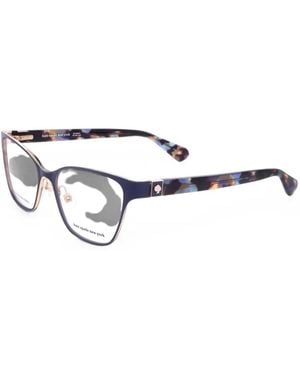 Kate Spade Ivie Cat-Eye Glasses - Metallic