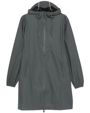 Rains Storm Breaker Hooded Coat - Grey