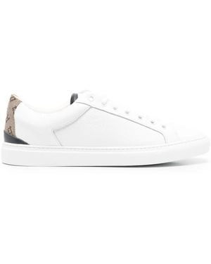 Herno Cow Leather Sneakers - White