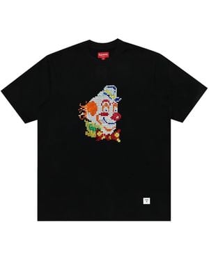 Supreme Clown Sequin-Embellished Short-Sleeve T-Shirt - Black