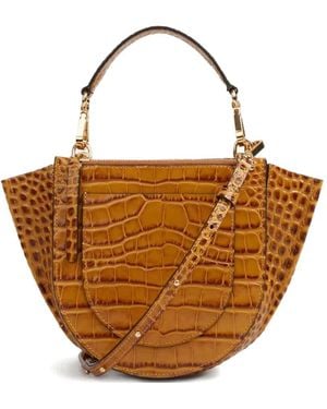 Wandler Mini Hortensia Cross-Body Bag - Brown