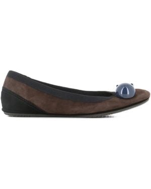 Dove Nuotano Gli Squali Becky Embellishment Ballet Flats - Black