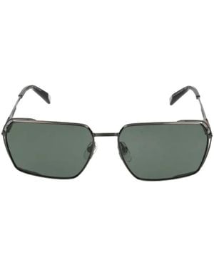 Chopard Double-Frame Rectangle Sunglasses - Green