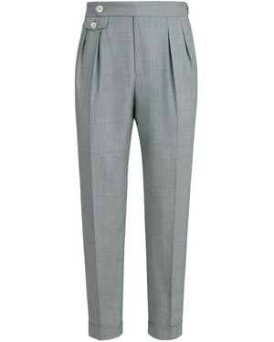 Brunello Cucinelli Double-Pleats Trousers - Grey