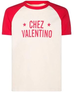 Valentino Garavani Cotton T-Shirt - Pink