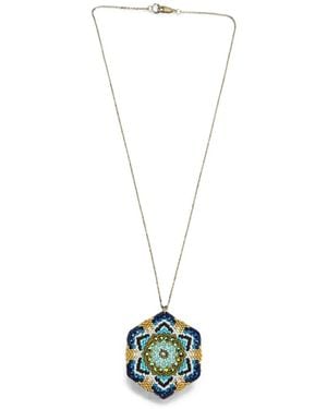 Madison Collier Mandala Dreamer À Pendentif - White