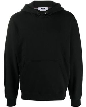 MSGM ロゴ パーカー - ブラック